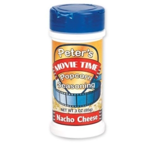 Nacho cheddar popcorn seasoning shaker bottle