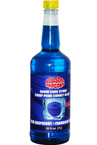 Picture of Sirop Snow cone 1L  - Framboise Bleue - Bullseye Popcorn