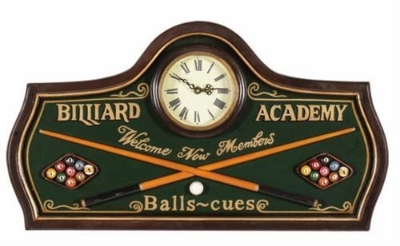 Picture of r824-Billiard Academy-Clock