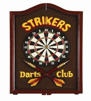 Picture of r734-Strikers Dartboard Cabinet