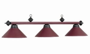 Picture of 61011- Billiard lamp full metal shade ''Cherry''
