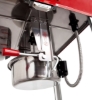 Red 8oz popcorn machine - kettle detail
