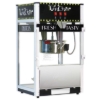 16oz black popcorn machine angle view