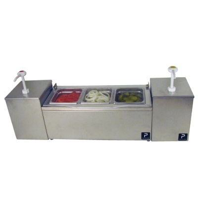 Picture of 5036200S-Paragon Pro-Series Condiment Server with Twin Pumps Combo Unit