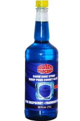 Picture of Sirop Snow cone 1L  - Framboise Bleue - Bullseye Popcorn