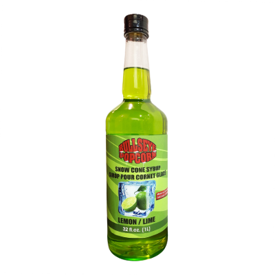Picture of Sirop Snow cone 1L  - Lime - Bullseye Popcorn