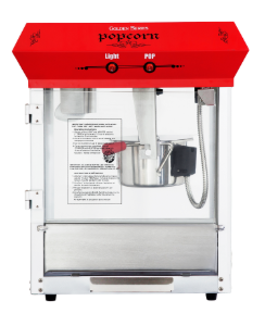 4oz tabletop popcorn machine front view