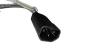Black power plug for cauldron power supply