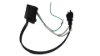 Power supply cables with connectors for cauldron