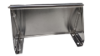 Silver shelf for 8oz and 16oz cart - side view